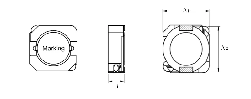 Shielded Power Inductors – SMRH105R Tape and Reel Specification