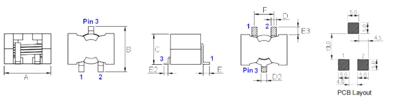 SER Flat Wire Inductor