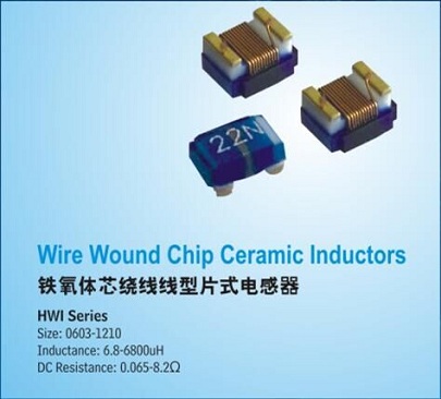 SMD Ceramic Chip Inductor - For High Frequency Wire Wound Type