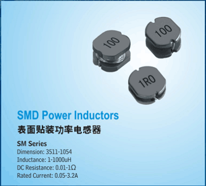 unshielded inductor suppy for RF